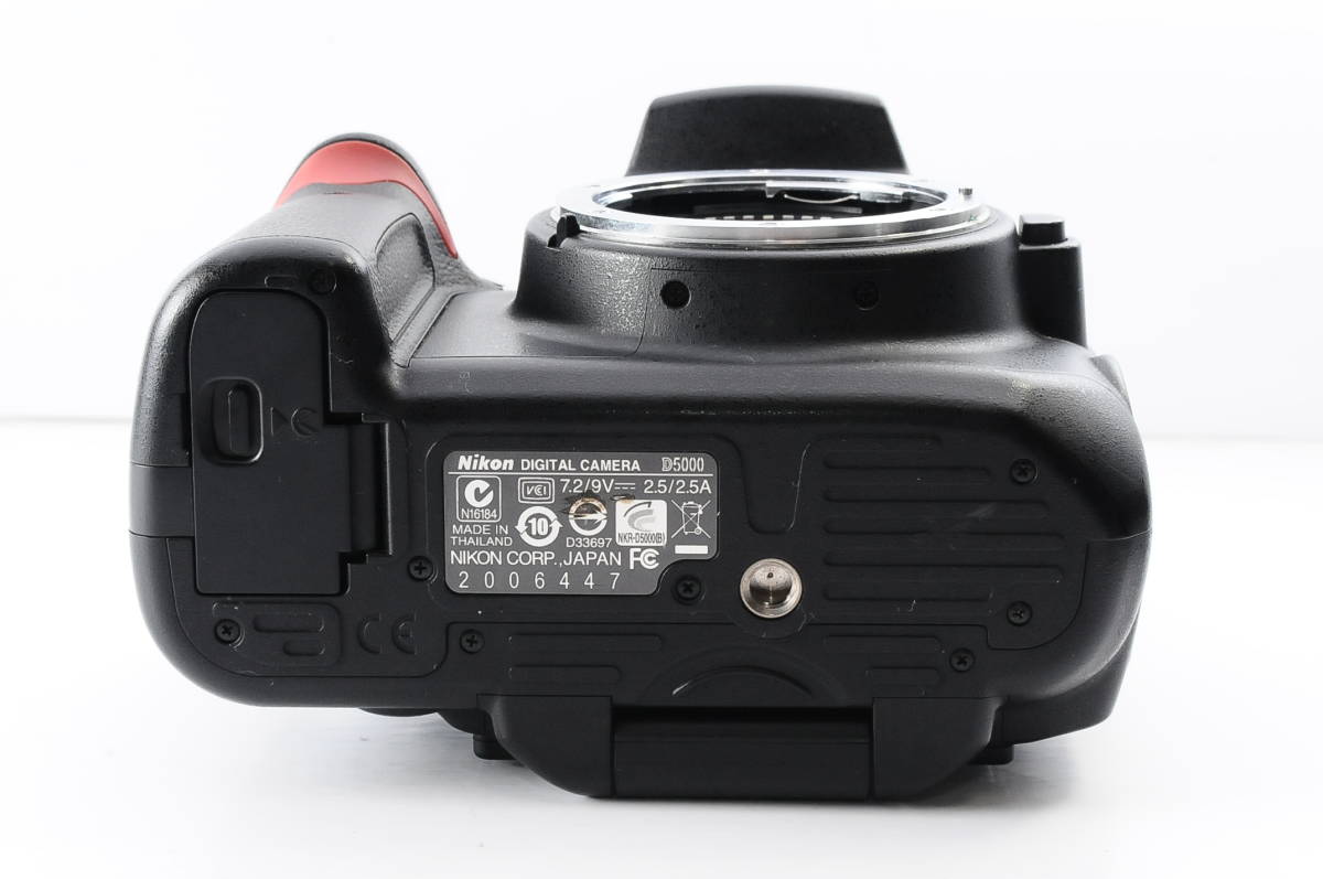 ADS4147☆ 実用品 ☆ ニコン Nikon D5000 ボディ 撮影枚数11723枚