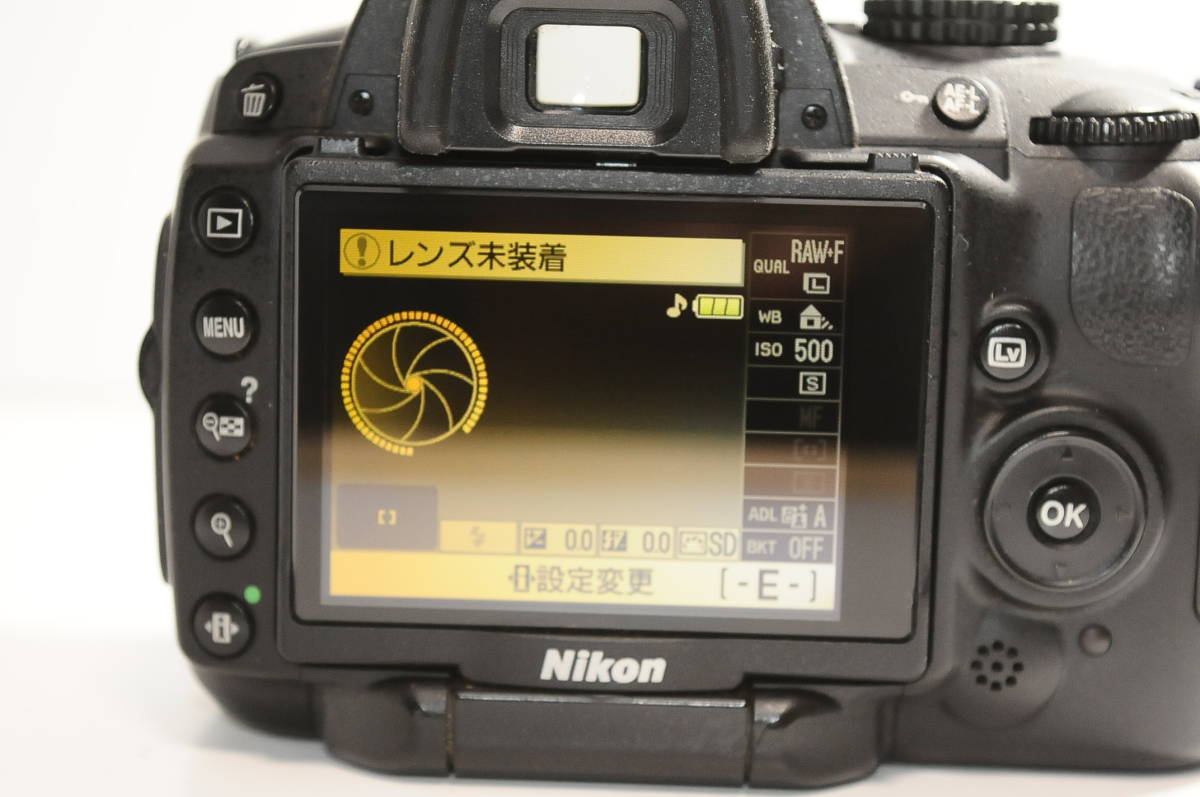 ADS4147☆ 実用品 ☆ ニコン Nikon D5000 ボディ 撮影枚数11723枚 ADS4147☆ 実用品 ☆ ニコン Nikon D5000 ボディ 撮影枚数11723枚