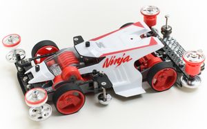 最終な値下げ☆ミニ四駆 赤クリアボディ カスタム品2台セット☆ Amazon | ignition model 1/18 ニッサン Fairlady Z (Z32)2by2