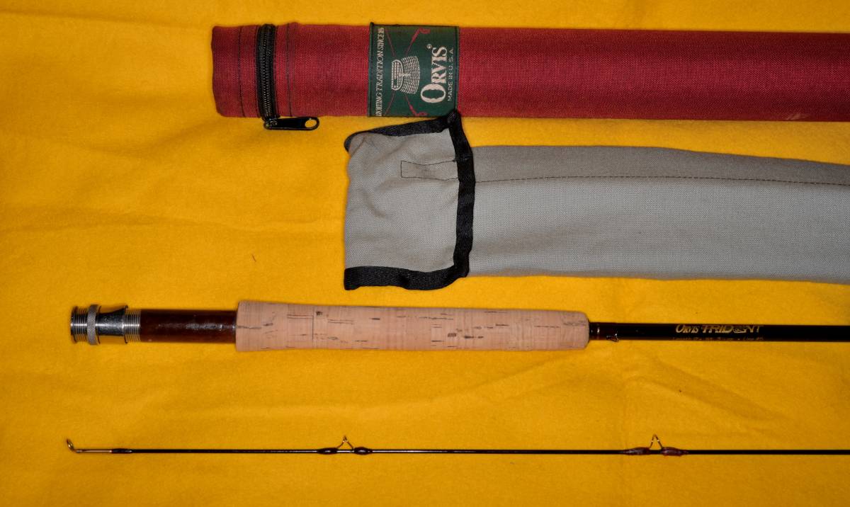 Orvis Trident Rod TLS Flex Tip Graphite 1&frasl;8 9' oz. Wt, 0 1 Pc, 2 11wt