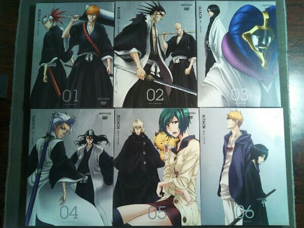 DVD 【※※※】[全6巻セット]BLEACH 護廷十三隊侵軍
