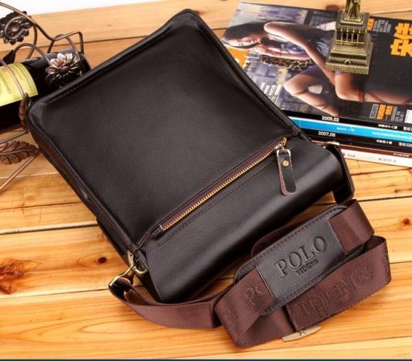 ☆1円 売り切り！☆新品 メンズ POLO VIDENG ショルダーバッグ 