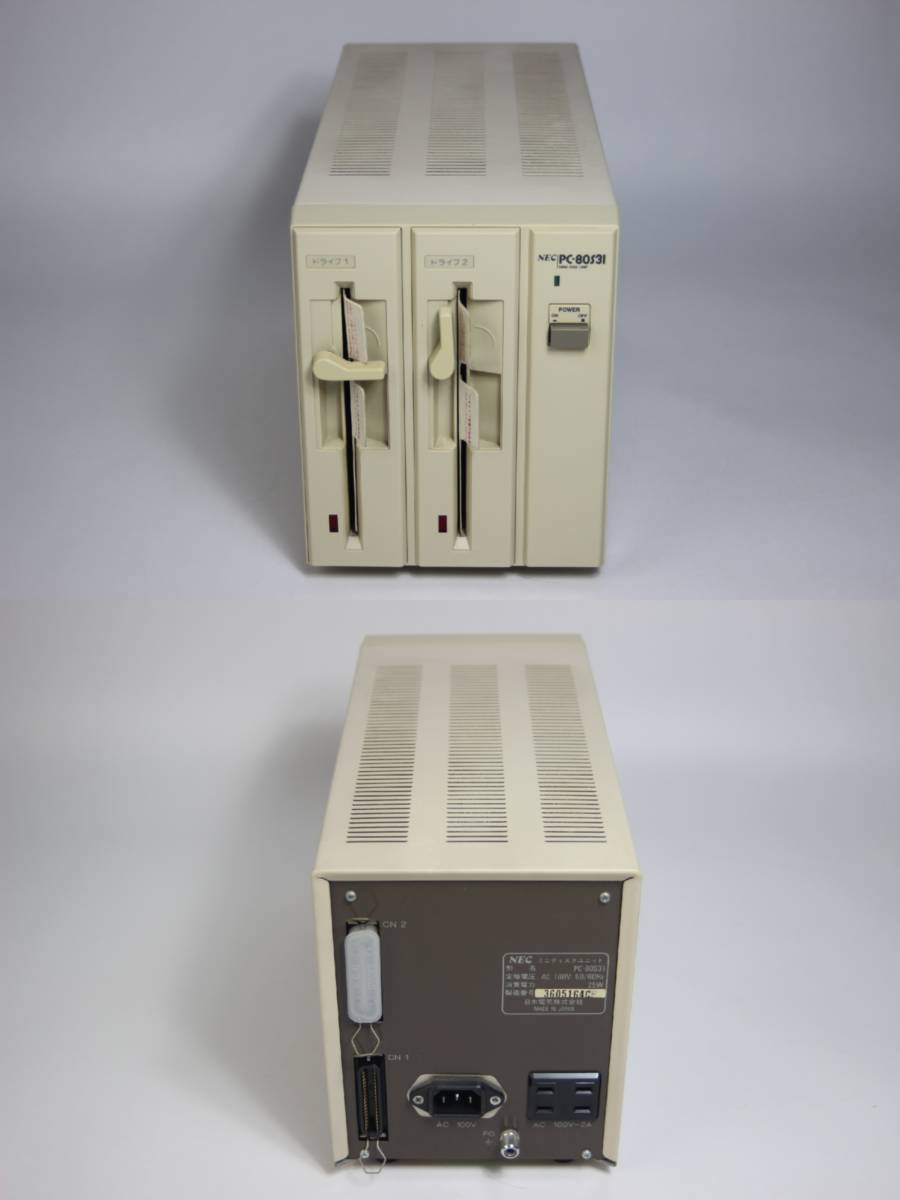 Yahoo!オークション - PC-80S31 ミニディスクユニット NEC 「pc-80s31