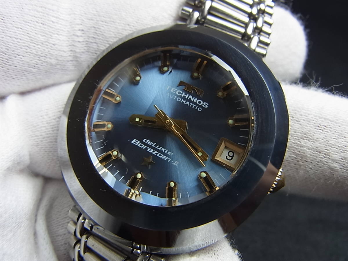 テクノス TECHNOS 腕時計 ボラゾン Borazon 自動巻き Borazon-VI 