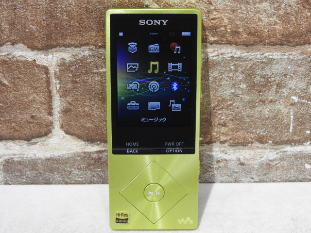 正規品，限定セール 1円～ 中古 SONY Walkman NW-A25 16GB ライム