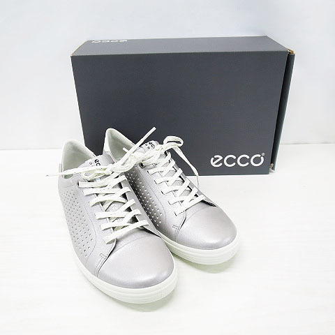 低価，人気SALE ecco エコー 122133-01708 スパイクレスゴルフシューズ CASUAL HYBRID シルバー系 24.5 240001353799 ゴルフウェア(24.5cm)｜売買されたオークション情報、yahooの商品情報をアーカイブ公開 - オークファン 24.5cm