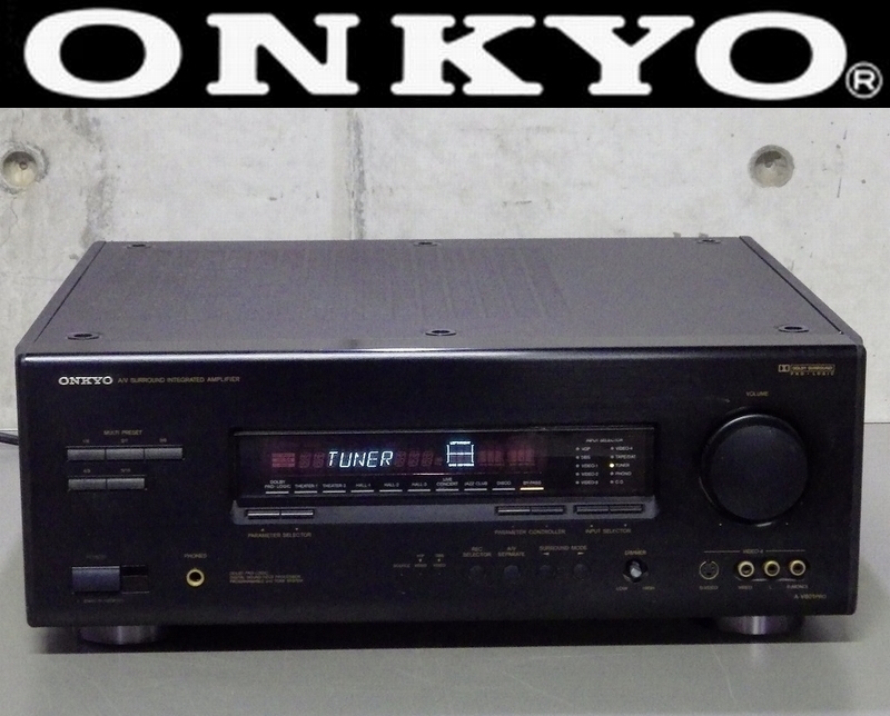 ONKYO A-V801PRO AVアンプ ONKYO A-V801PRO AV Amplifier Silver