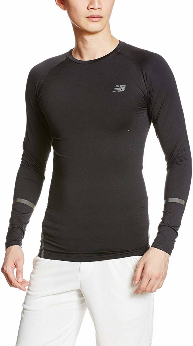 赤字超特価，本物保証 ニューバランス New Balance トレーニング トライナミック ロングスリーブTシャツ メンズLサイズ MT61020 ブラック 定価10890円(Lサイズ)｜売買されたオークション情報、yahooの商品情報をアーカイ 長袖Tシャツ
