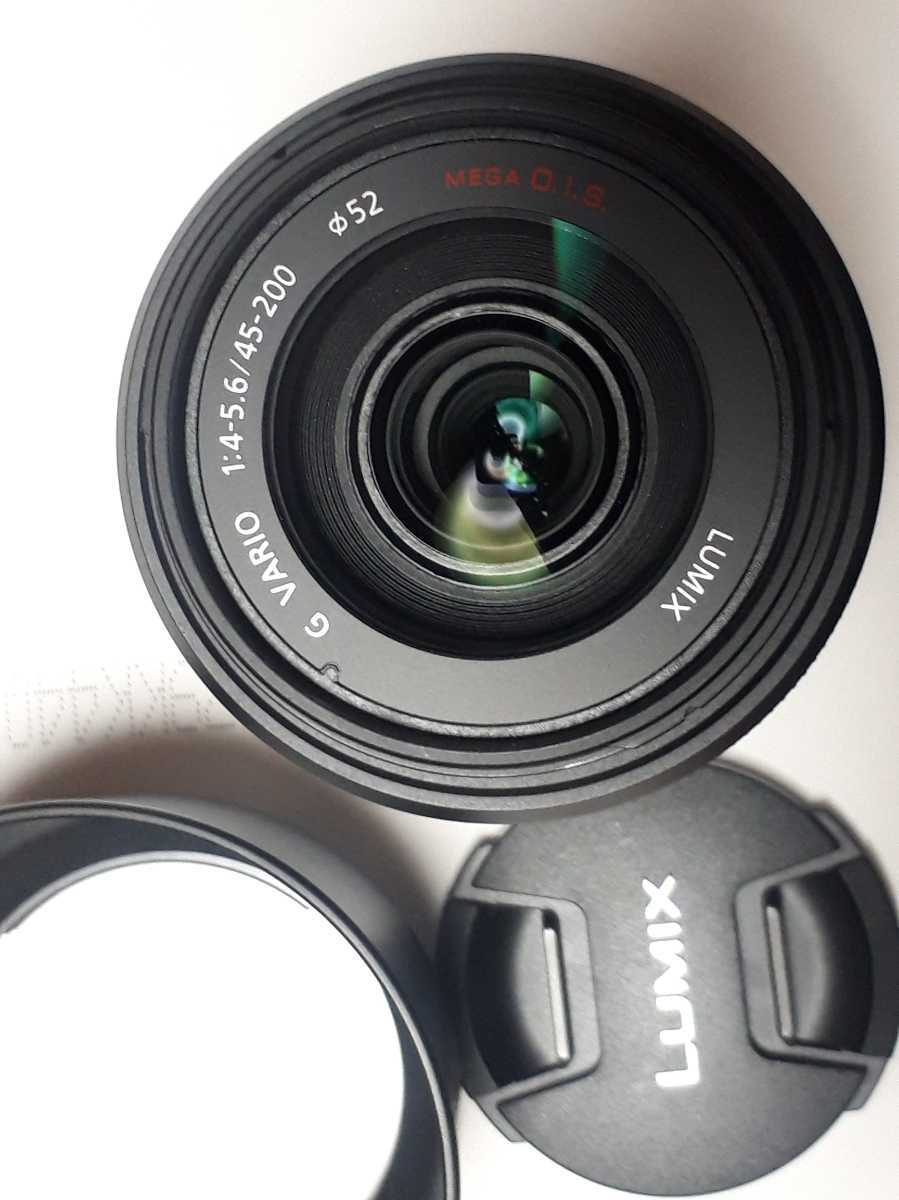 Panasonic LUMIXカメラレンズ VARIO 1:4-5:6 45-200 MEGA O.I.S H