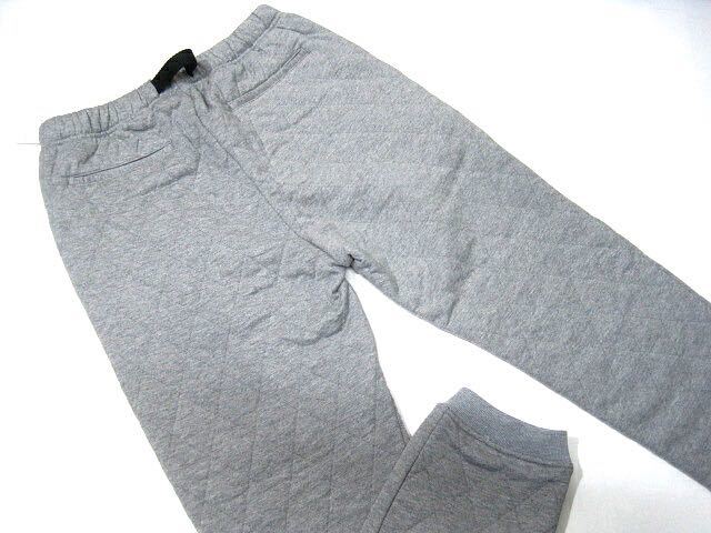 新品 ビームス キルティング ジョガーパンツ タグ付スウェットパンツ 
