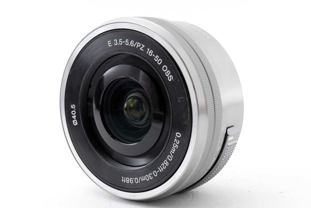 ★外観美品★ ソニー SONY E PZ 16-50mm F3.5-5.6 OSS SELP1650 シルバー★ジャンク #8880T