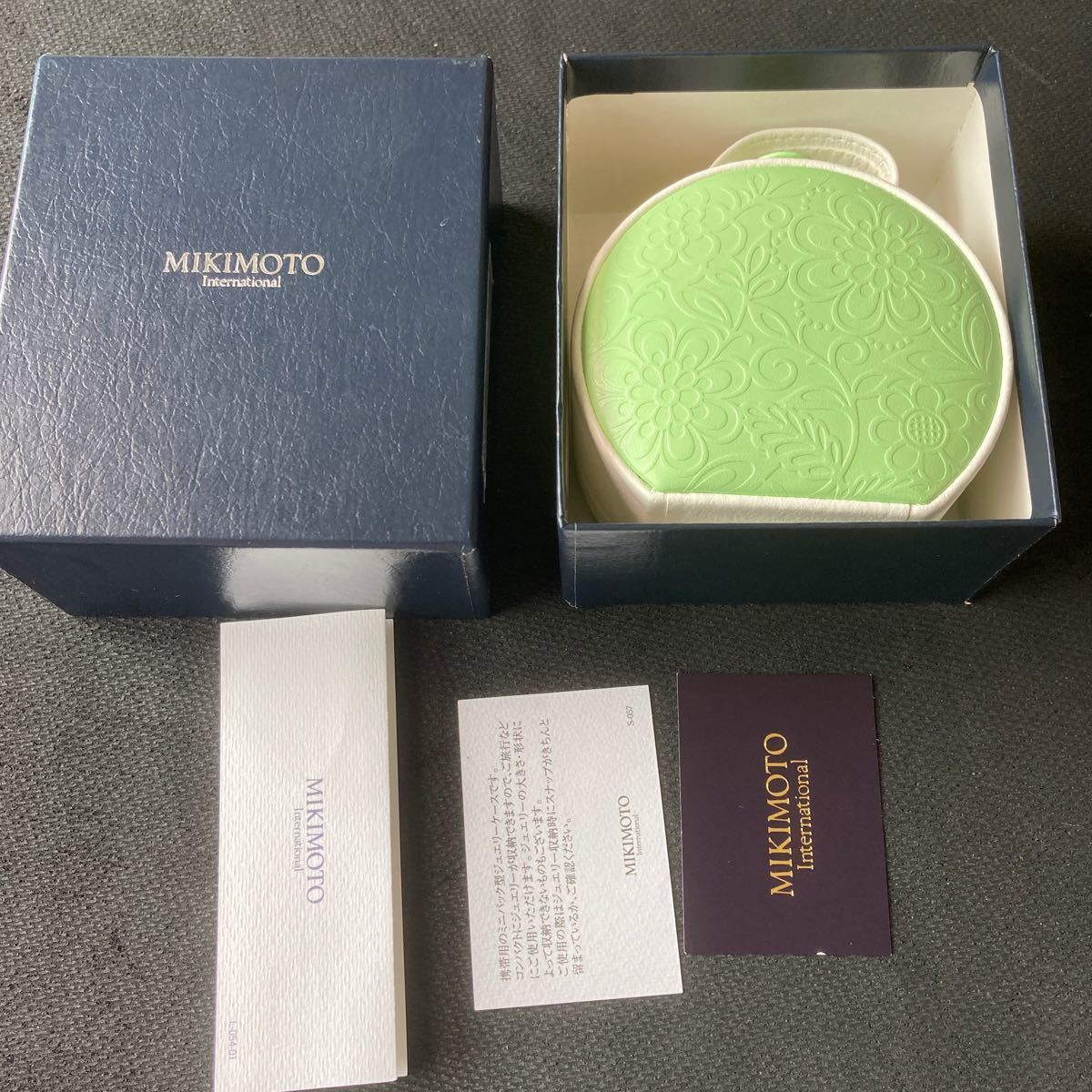 ミキモト 指輪 ケース 新品 MIKIMOTO ミキモト ジュエリーロール