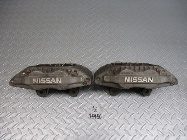 日産 純正 HCR32 R32 スカイライン フロント ブレーキ キャリパー 4POT 日産 純正 HCR32 R32 スカイライン フロント ブレーキ キャリパー 4POT