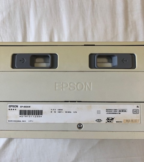 EPSON EP-805AW ホワイト プリンター エプソン☆ジャンク品