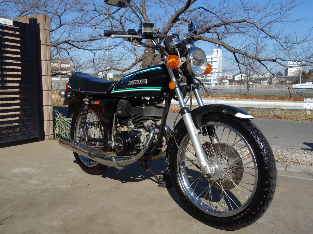 希少車！　綺麗！　点検整備済！　スズキ　ＲＧ１２５　　　