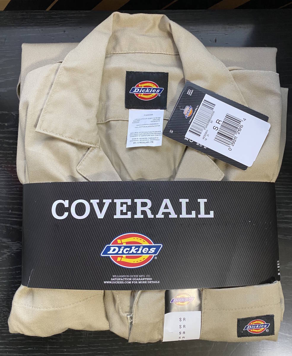 最安値，100%新品 Dickies ツナギ 48300 カーキ Sサイズ ディッキーズ 品(ディッキーズ)｜売買されたオークション情報、yahooの商品情報をアーカイブ公開 - オークファン その他