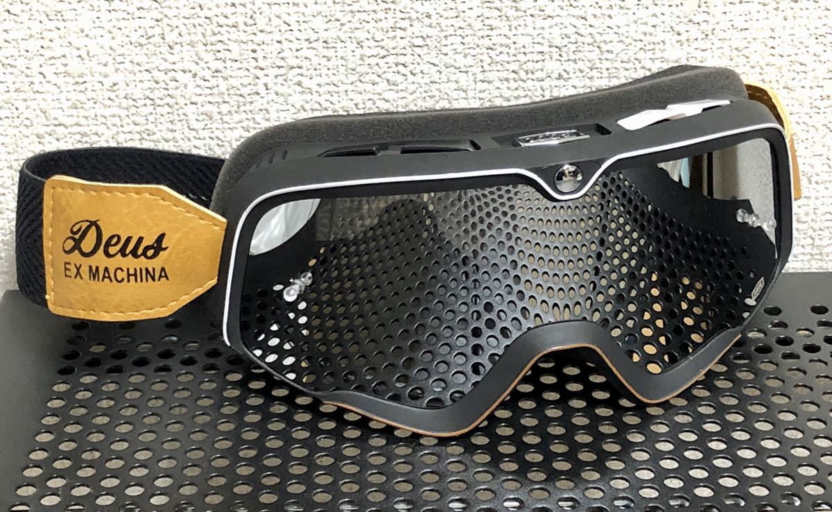 【正規品】100% Barstow デウスエクスマキナ ゴーグル Deus Ex ゴーグル 100% Machina Barstow - バイク 限定 デウス