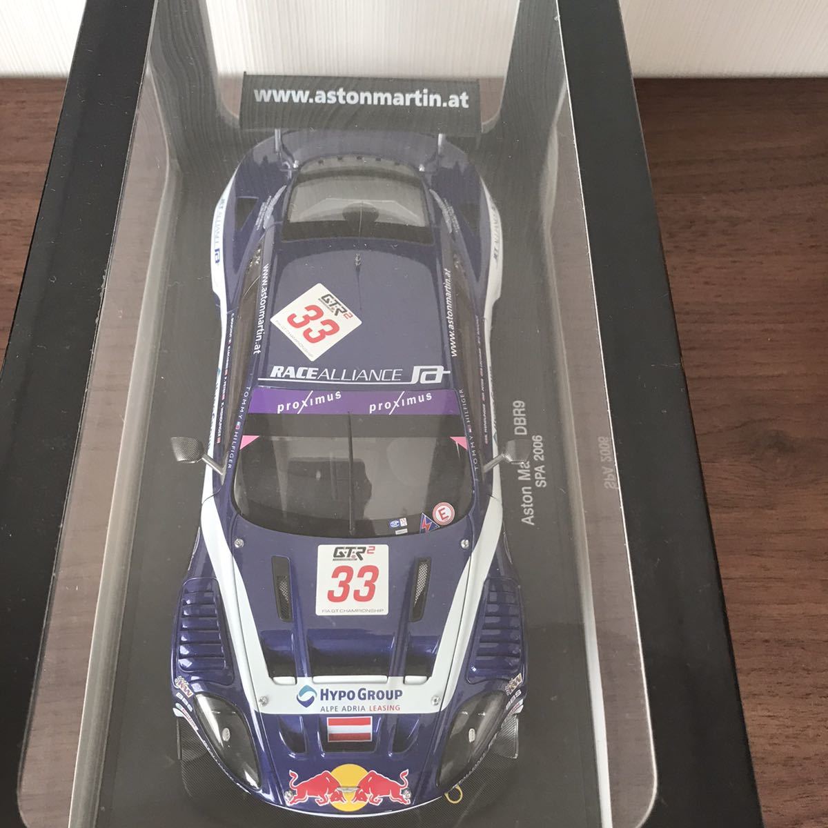 AUTOart 1/18 Aston Martin DBR9 SPA 2006 アストンマーチンDBR9