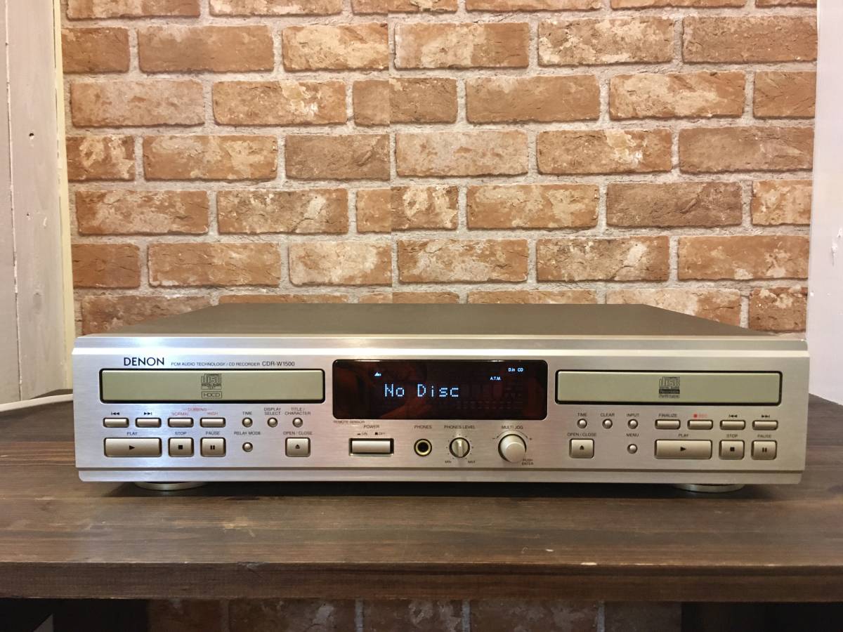 CDR-W1500 DENON CDレコーダー デノン - 公式通販 : Yahoo 