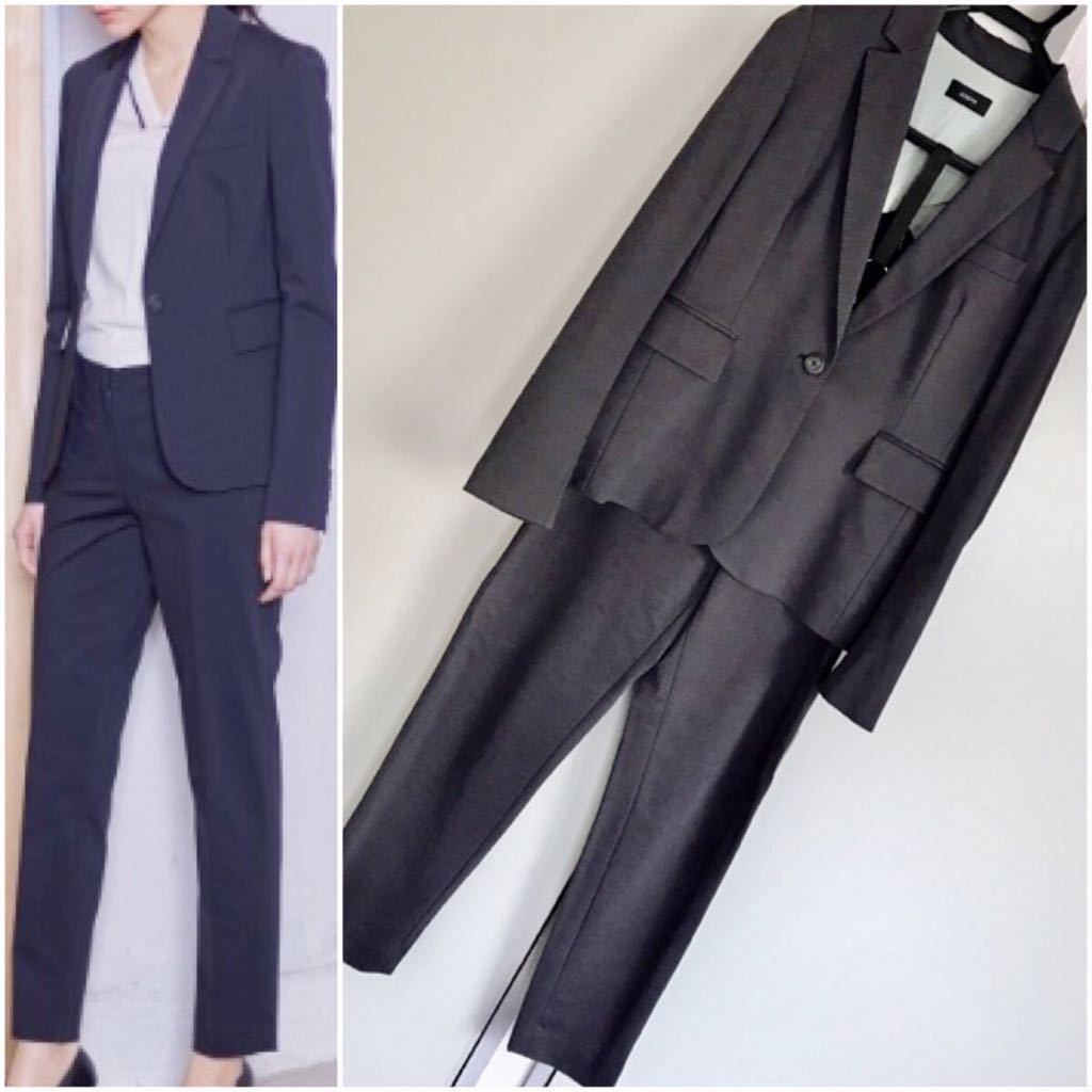  ジョゼフ ストレッチジャージ パンツスーツ グレーJK42 PT40(女性用)｜売買されたオークション情報、yahooの商品情報をアーカイブ公開 - オークファン 女性用