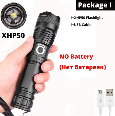 懐中電灯 : 強力 led 軍用 最強 XHP70 爆光 0 xhp70.2 LCD残量表示 充電式 電池式 超高輝度 LED ハンディライト