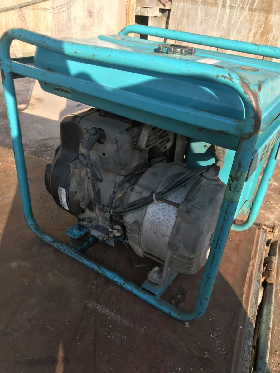 デンヨー ニューパワー発電機 GA-2300 エンジン 100V 50Hz 2.0KVA