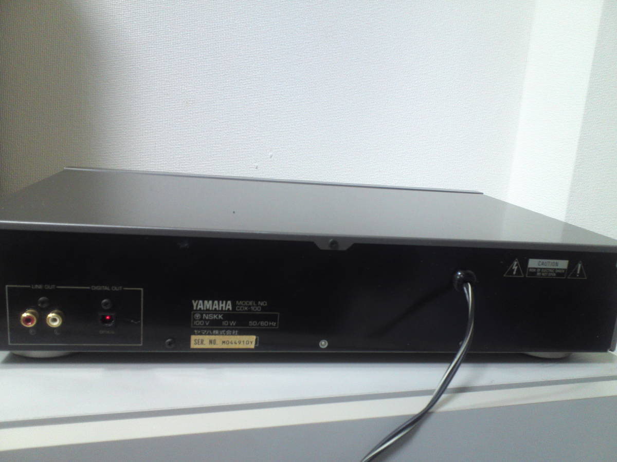 YAMAHA CDプレーヤー CDX-100 ヤマハ : - CD CDX-10000 Natural Player
