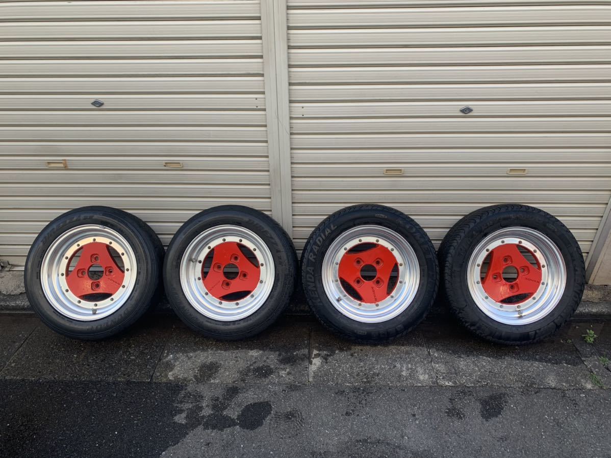 アドバンレーシング A3A ホイール 6J 14インチ 旧車 AE86 希少 当時物