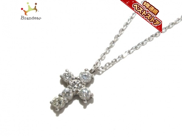 美品✨ヴァンドーム青山　Pt 900 850 ダイヤモンドネックレス ヴァンドーム青山 VENDOME AOYAMA ネックレス Vendome ⁄ クロス ダイヤ