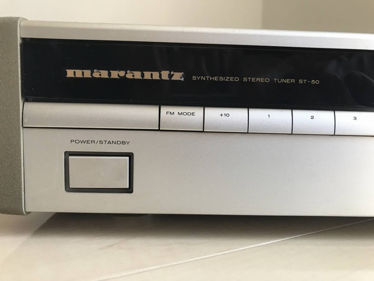 Marantz ST-50 L Synthesized FM⁄AM Stereo Tuner (1989-90) | eBay
