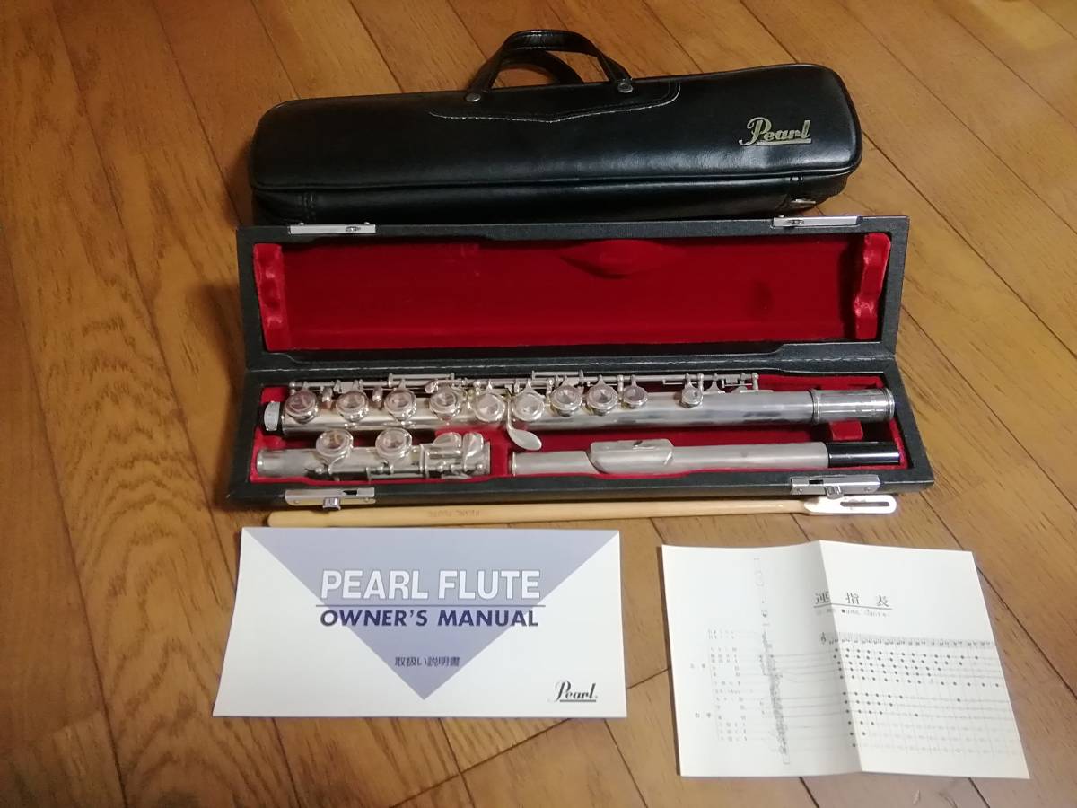 中古 パール PF-521 フルート Pearl パール PF-521 リップ銀製