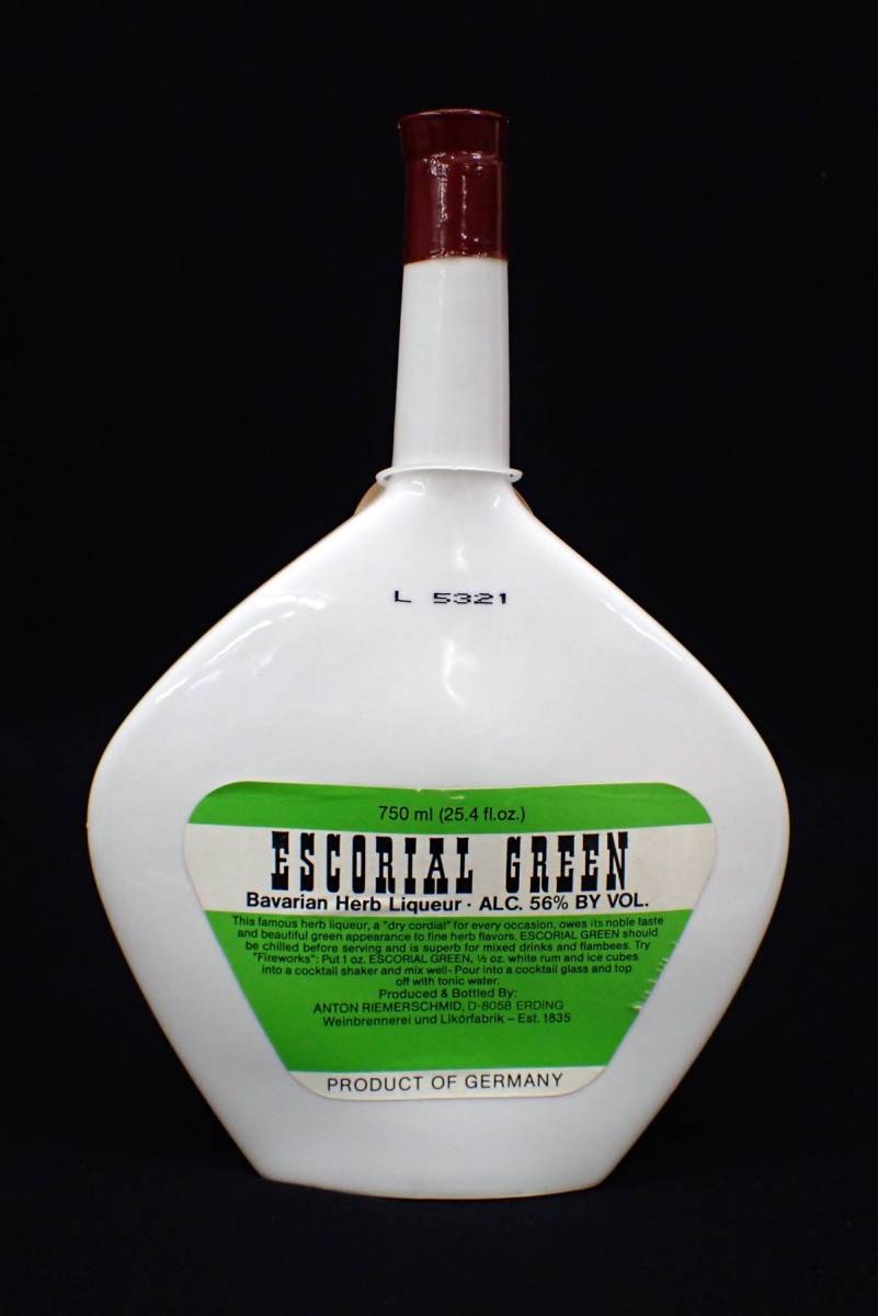 古酒03 未開栓 ESCORIAL GREEN エスコリアル グリーン 陶器ボトル
