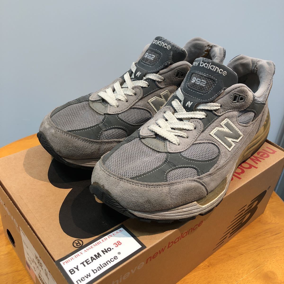 new balance M992 GL 28.5cm width EE 幅広GRAY ニューバランス スニーカー