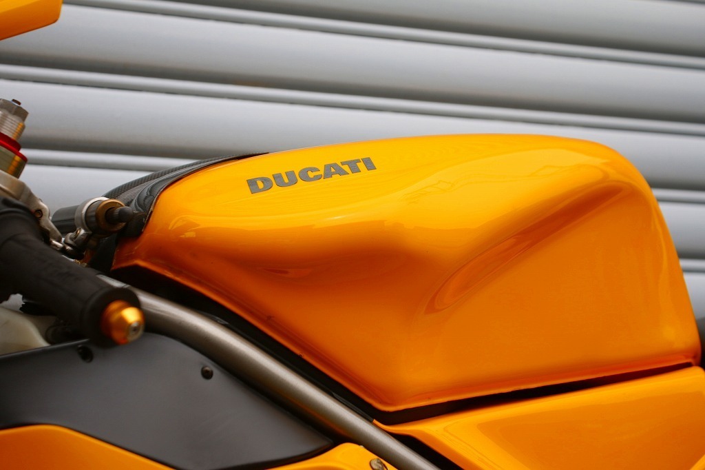 DUCATI 748モノポスト/フルパワー/イエロー/2001年/STMクラッチ/DUCATIパフォーマンス/車検60枚以上掲載/タンブリーニデザイン Ducati 0 1 Video, Specs, 748S