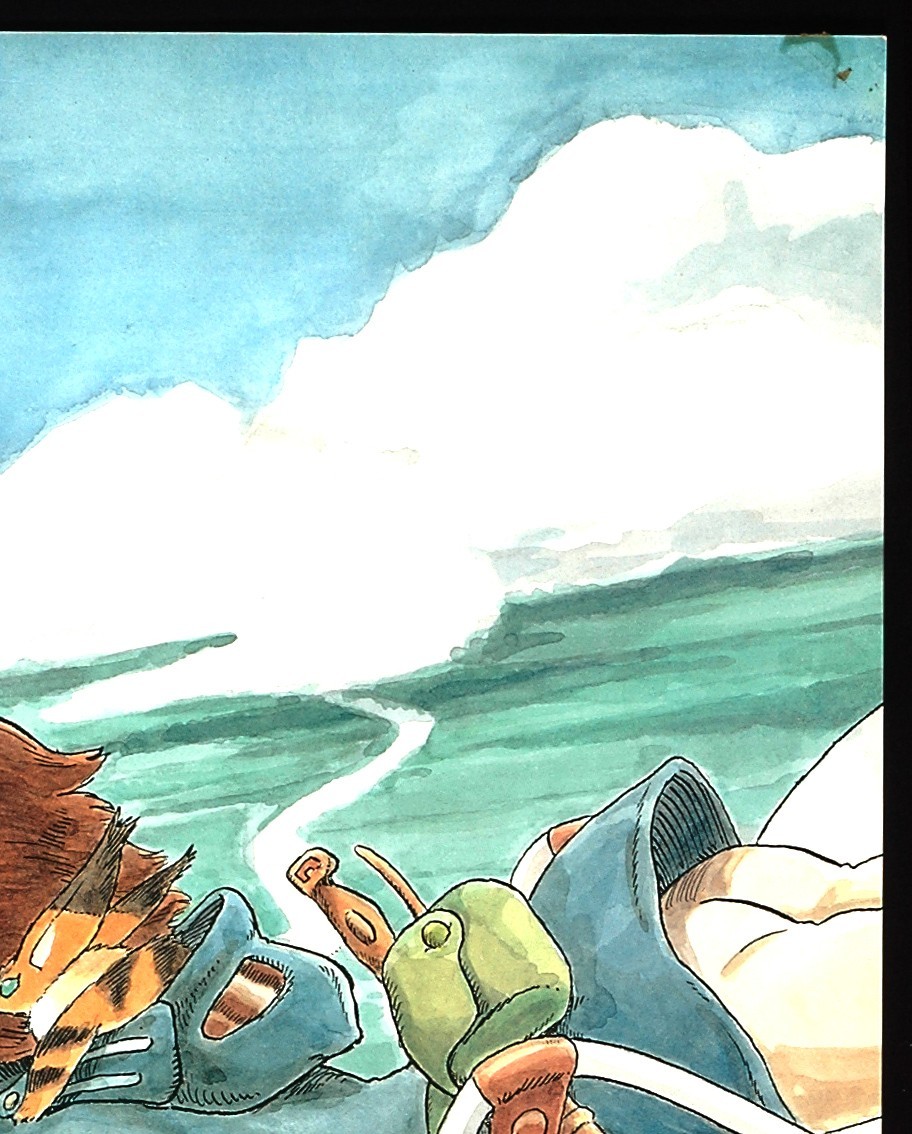 [Vintage][Delivery Free]About1985 Animege Record Issuing Nausicaa of the Valley of the Wind(Hayao Miyazaki:Drawing)宮崎駿[tag2222] 0 Vintage Birthday