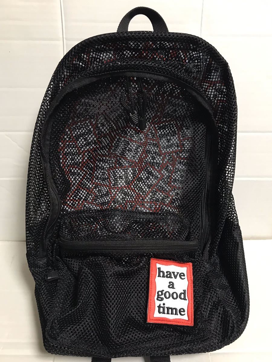 have a good time × BEAMS ビームス メッシュ バックパック リュック 