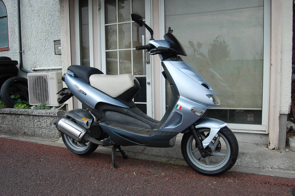 ならさページ ☆Aprilia SR125 アプリリア エンジン始動 1円売り切り！！☆シグナス