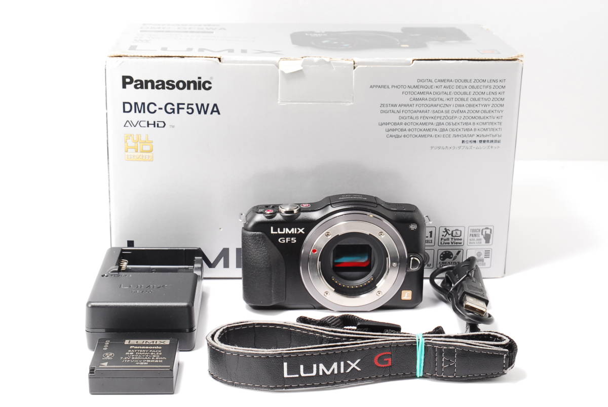★実用品★パナソニック Panasonic LUMIX DMC-GF5 実用品☆Panasonic LUMIX DMC-GF5 ボディ ルミックス☆0679 【公式通販】