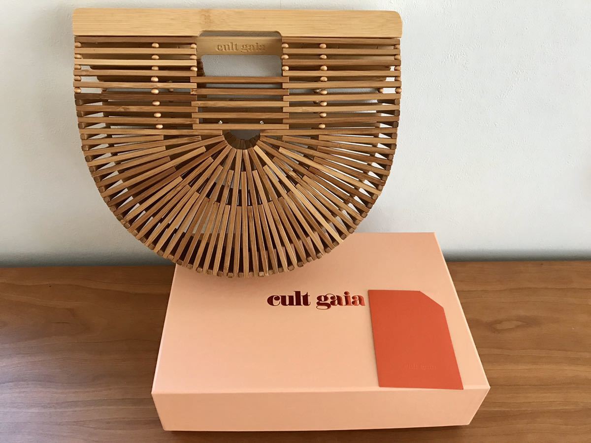【格安，お得】 CULT GAIA カルトガイア バンブーバッグ カゴバッグ(その他)｜売買されたオークション情報、yahooの商品情報をアーカイブ公開 - オークファン その他