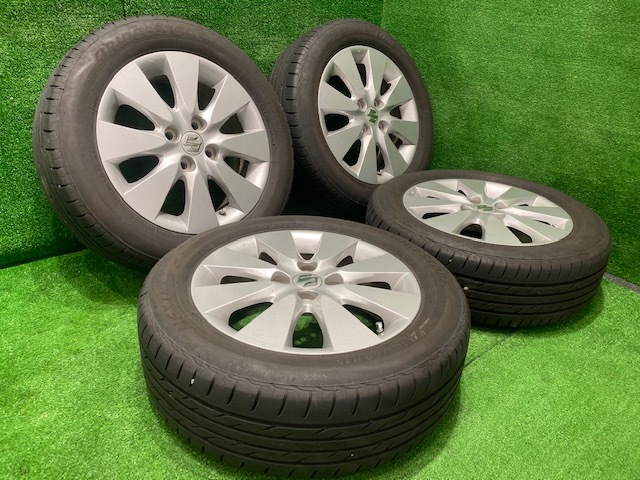 17年製 ブリヂストン NEXTRY 175/65R15 スズキ純正AW 15x5.5J OFF50