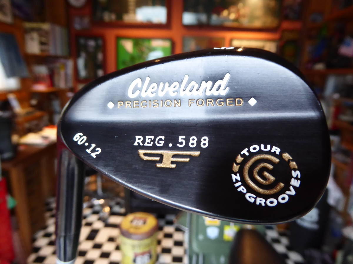  クリーブランド サンドウェッジ ＲＥＧ.588 60&deg; 60-12 黒色 左 ＵＳＥＤ(その他)｜売買されたオークション情報、yahooの商品情報をアーカイブ公開 - オークファン 男性左きき用