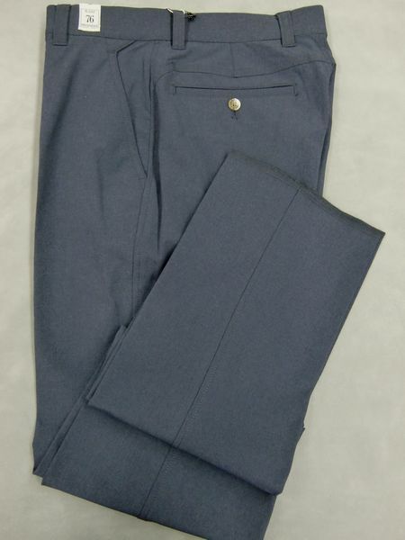 ★春・夏★２WAYストレッチ★のびーるウエスト★ゴルフ・カジュアル★ノータックパンツ・ネイビー　９１ｃｍ パンツ ストレッチ レディース 春夏用]BODY TOUGHNESS 長ズボン