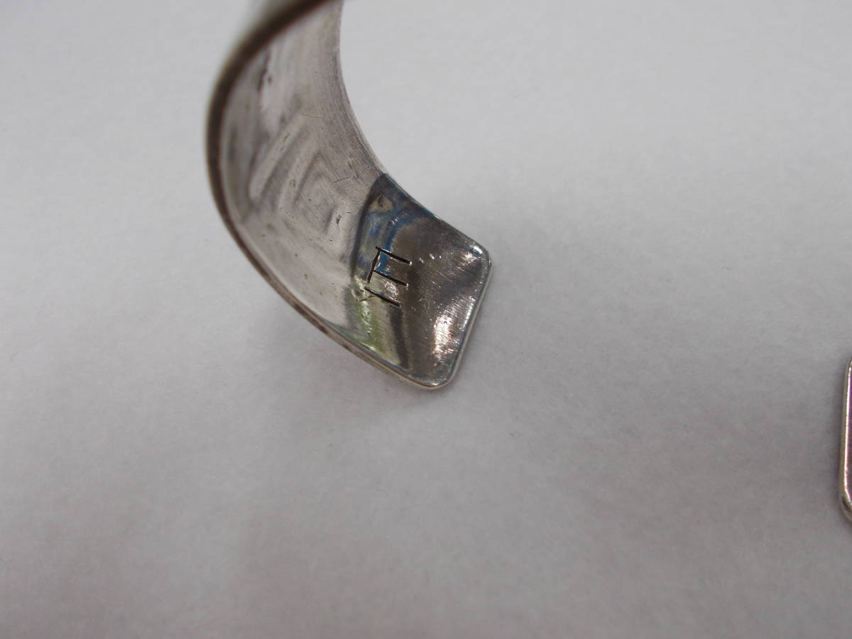 ホピ族 バングル オーバーレイ 172mm ベア パットテワウィナ ベアパウ