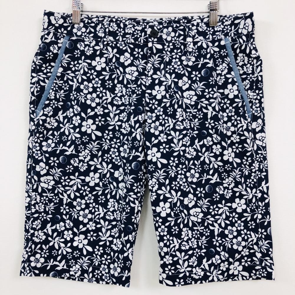 低価，送料無料 超 adidas アディダス ハーフパンツ ダークネイビー&times;白 花柄 総柄 メンズ O/XG ゴルフウェア(88cm～)｜売買されたオークション情報、yahooの商品情報をアーカイブ公開 - オークファン パンツ、スラックス