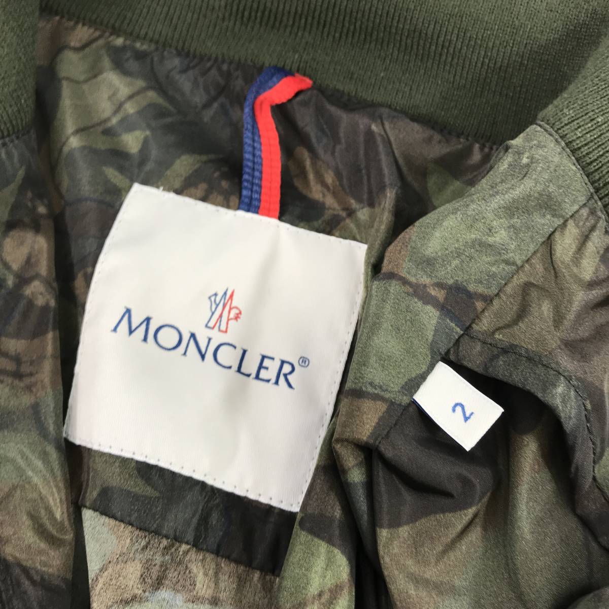 極美品】MONCLER NATH GIUBBOTTO モンクレール ナットゥ 迷彩
