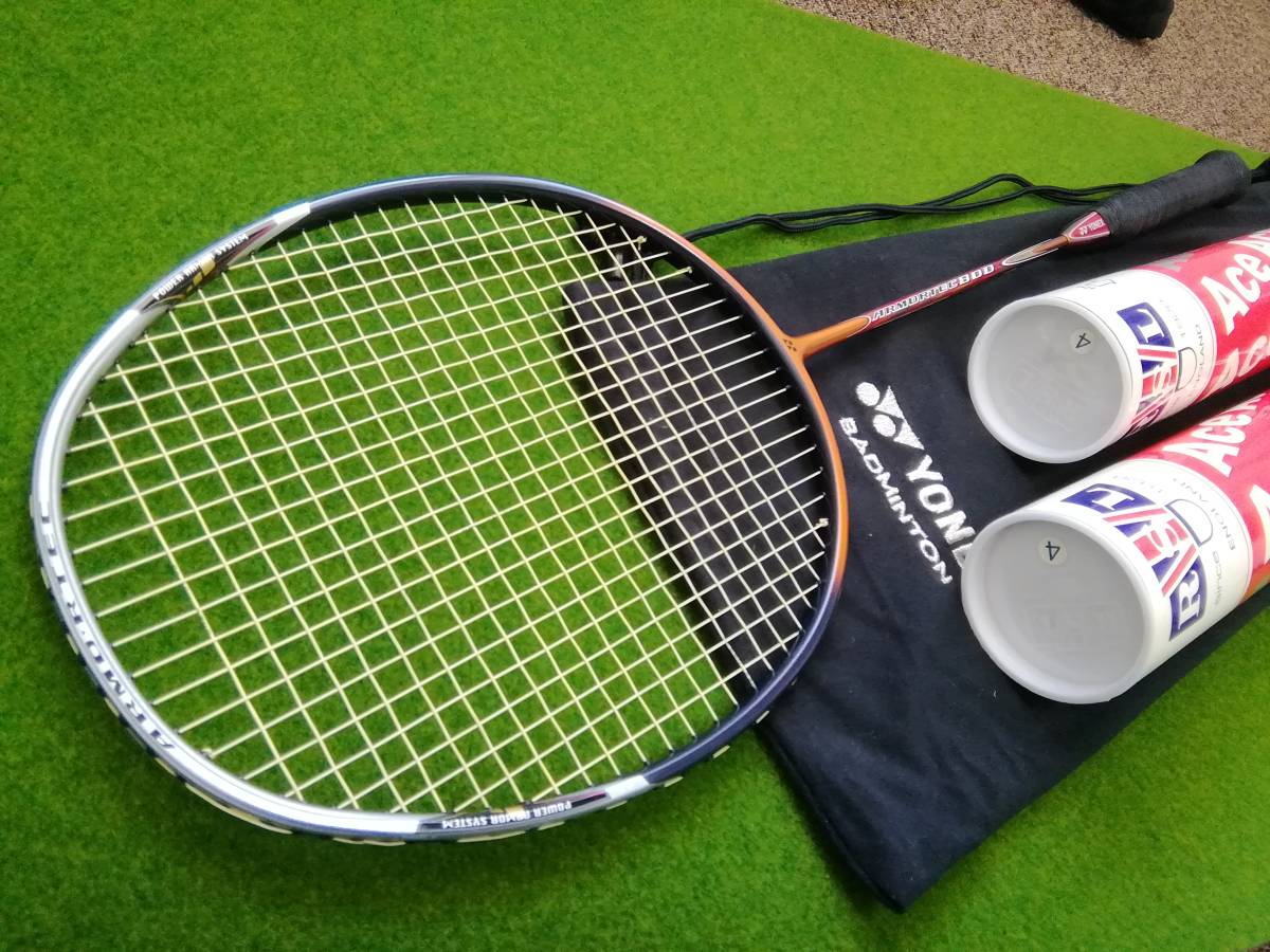 Yahoo!オークション 2本 OFFENSIVE 800 アーマテック ARMORTEC YONEX - 800」の落札相場・落札価格 「armortec ラケット