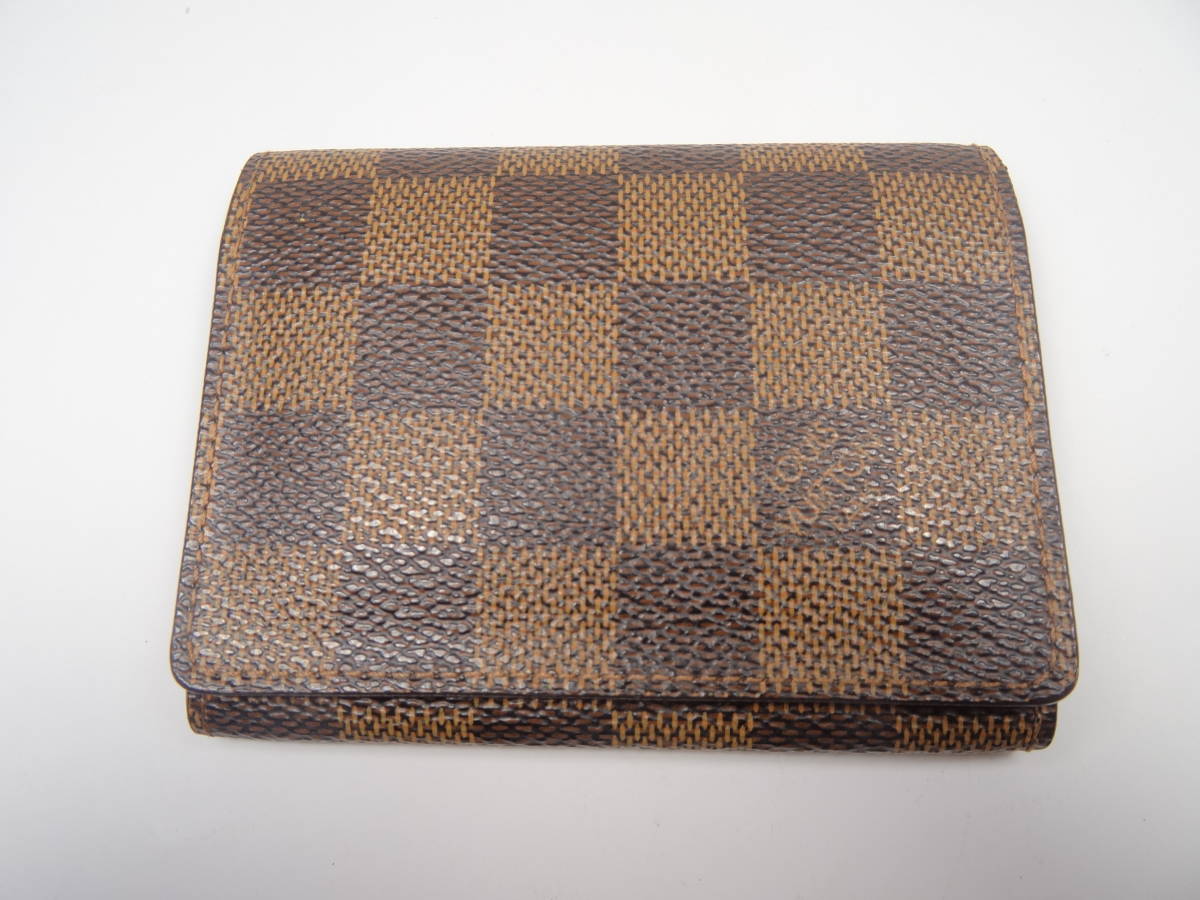 ルイヴィトン カードケース 名刺入れ ダミエ アンヴェロップ カルト ドゥ ヴィジット N62920 LOUIS VUITTON 小物(服飾小物)｜売買されたオークション情報、yahooの商品情報をアーカイブ公開 - オー 服飾小物