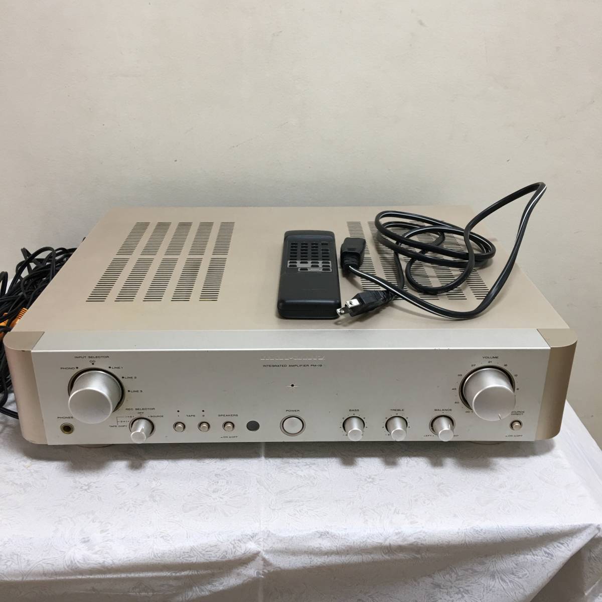 marantz PM-19 プリメインアンプ