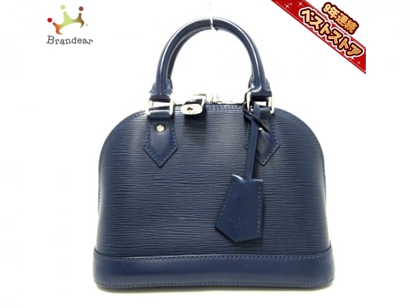 Fl2133 ルイヴィトン LOUIS VUITTON ハンドバッグ M40855 アルマBB エピ レザー LVロゴの刻印入り アンディゴブルー ...