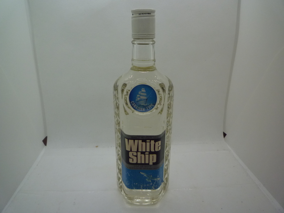 全品割引 【未開栓 古酒】三楽オーシャン White Ship CANADIAN TYPE